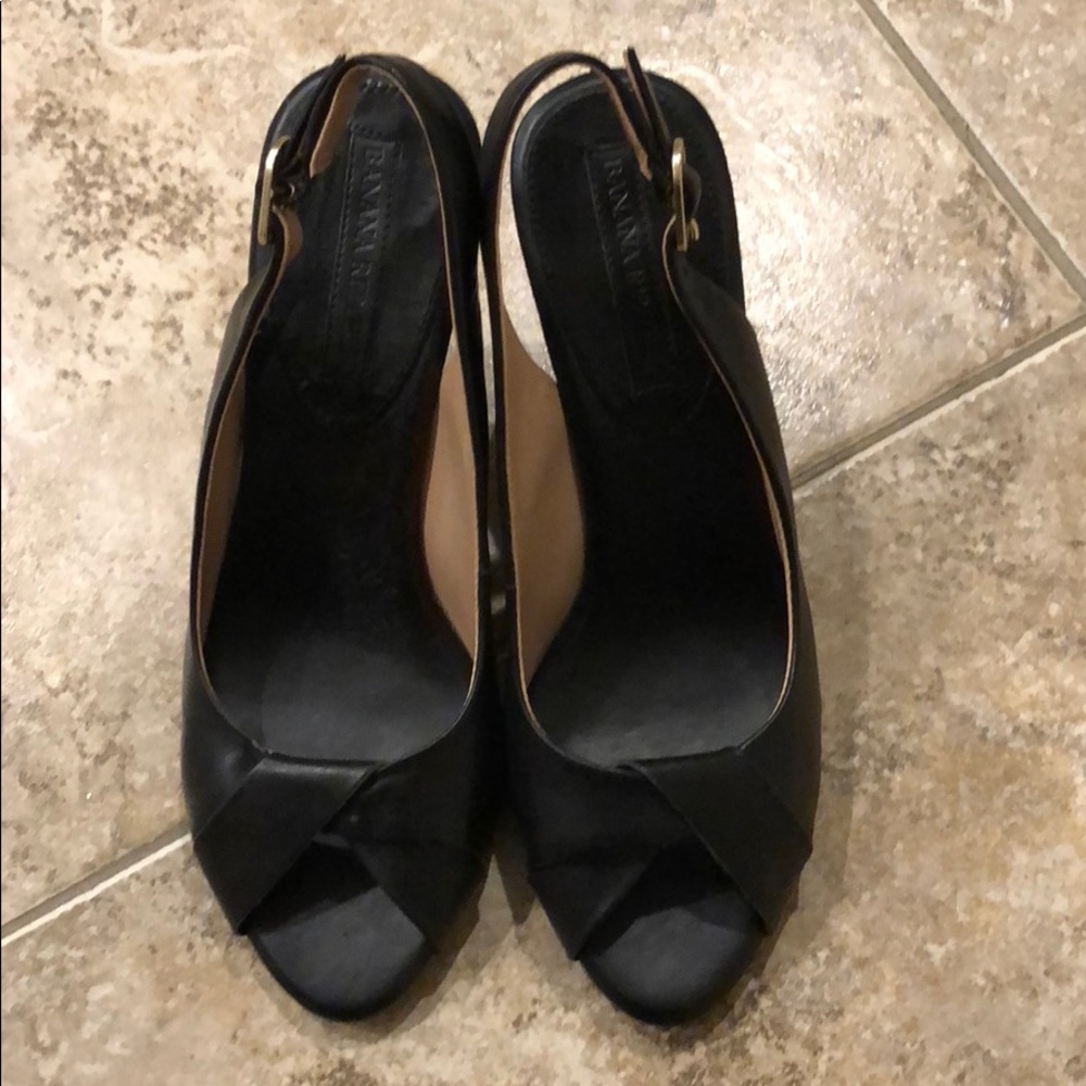 Banana Republic wedges worn once